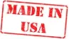 Our products are proudly made in the USA