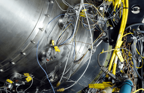Aerospace Components Wired aerospace engine components